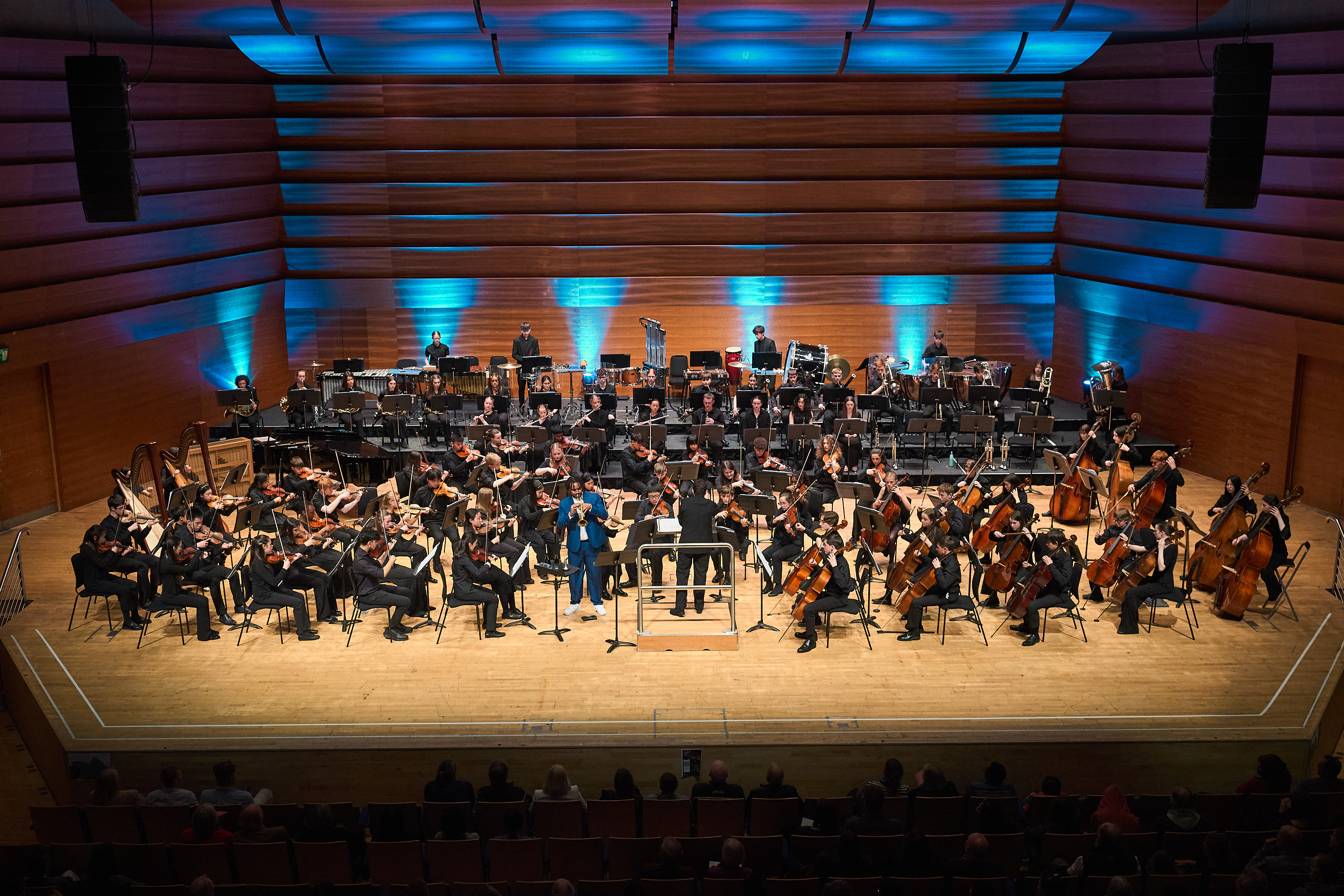 NYOS Development Orchestra perform Henri Tomasi's Trumpet Concerto with Aaron Azunda Akugbo in Spring 2024